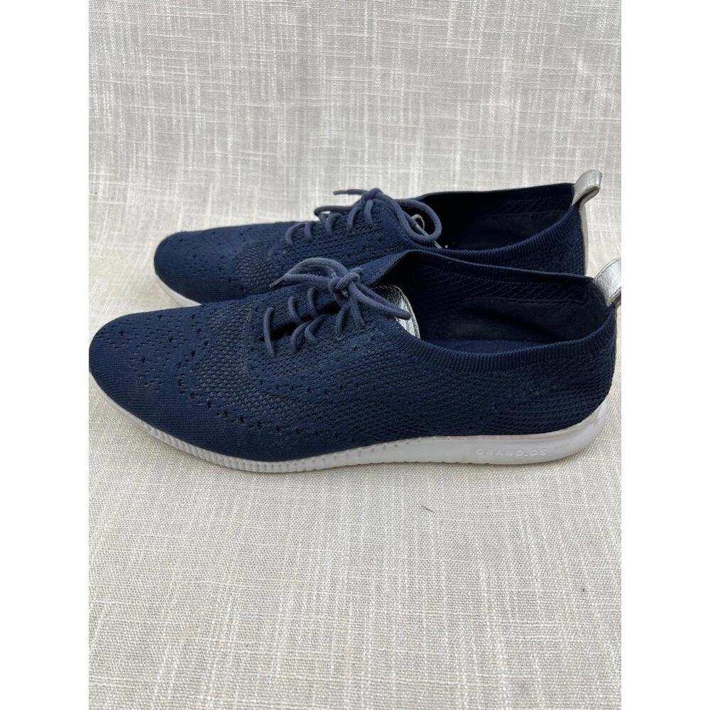 Cole Haan Men's Knit Sneakers Navy‎ Blue Size 10